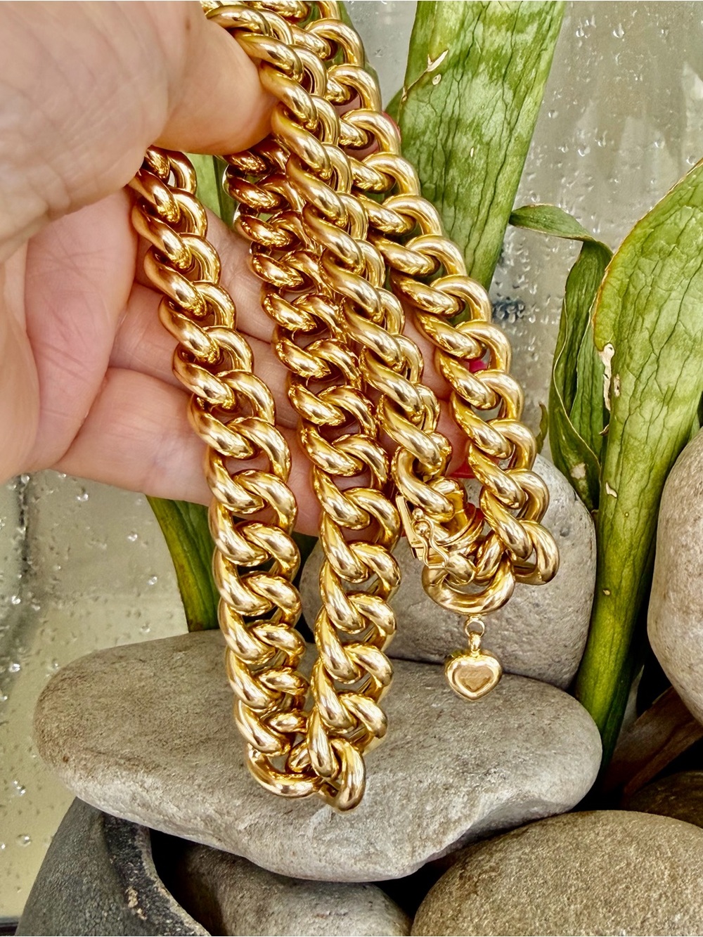 18k gold Chopard necklace